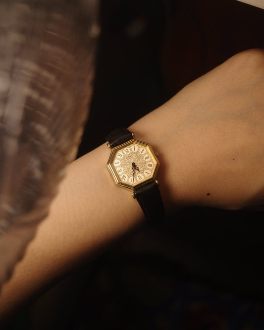 1980 Seiko Octagon Jacquard style quartz watch