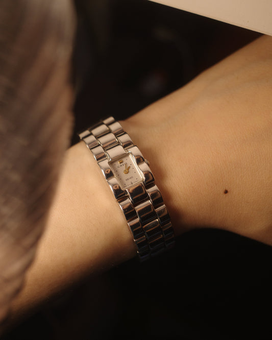 1988 Seiko Creo square 1e20-6250 quartz watch