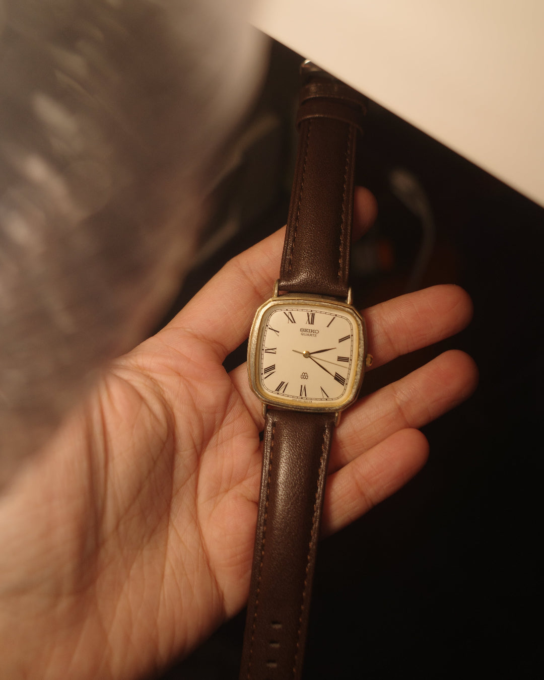 【SGP】1982 Seiko Twins logo tv chariot quartz watch 9441-5050