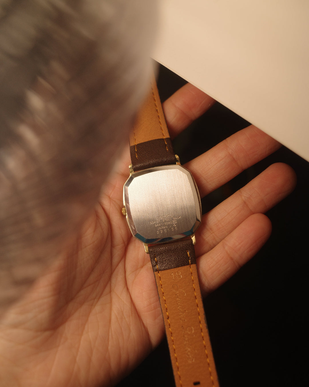 【SGP】1982 Seiko Twins logo tv chariot quartz watch 9441-5050