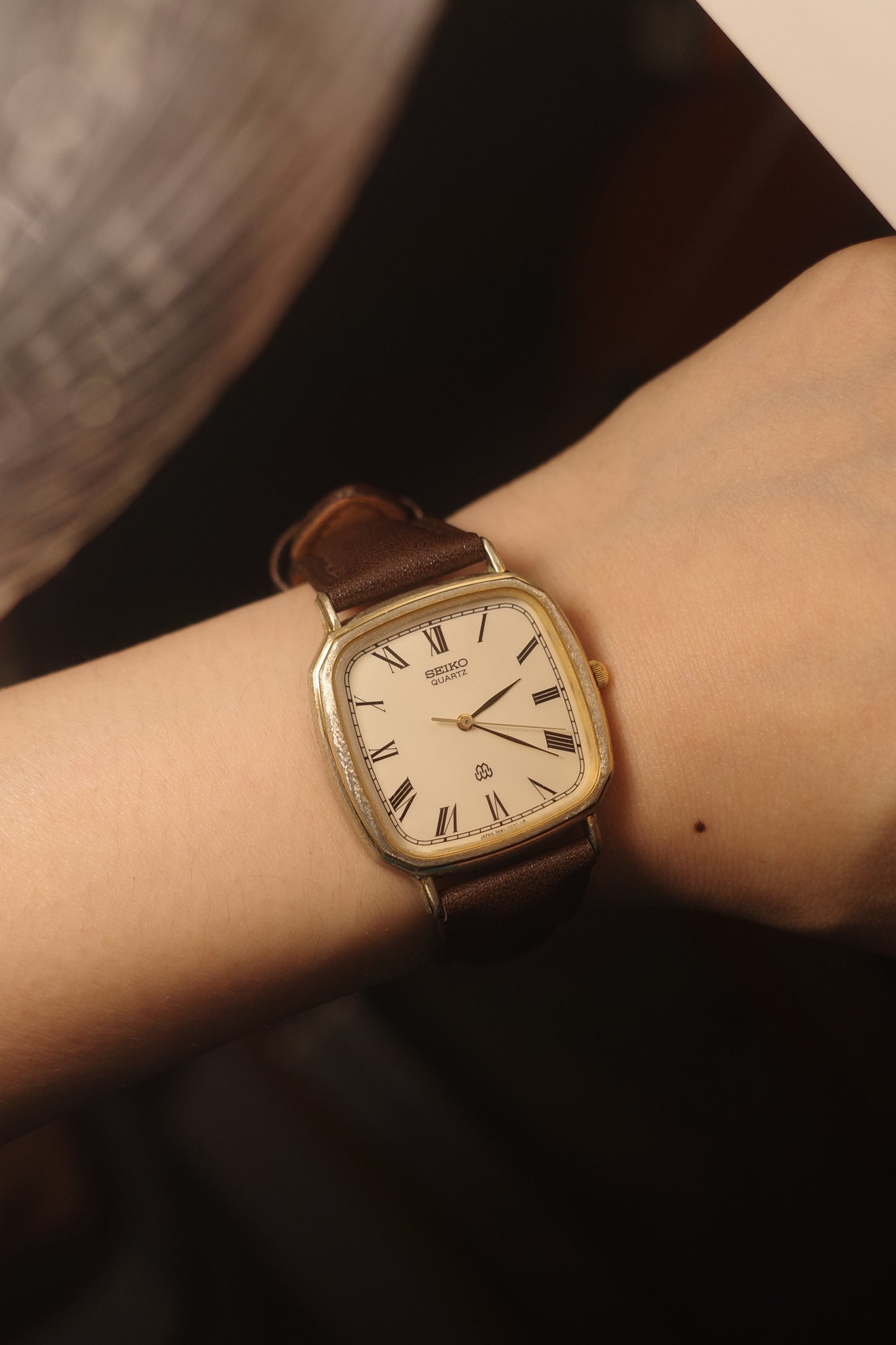 【SGP】1982 Seiko Twins logo tv chariot quartz watch 9441-5050