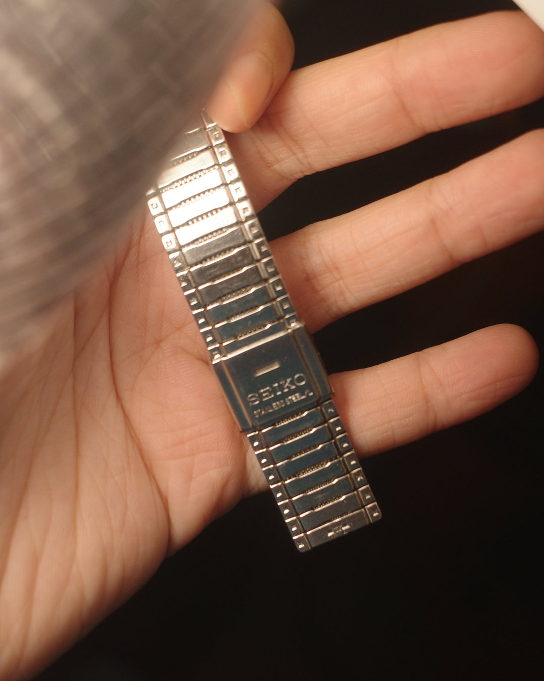 1989 Seiko silver date just quartz dress watch 2632-5000