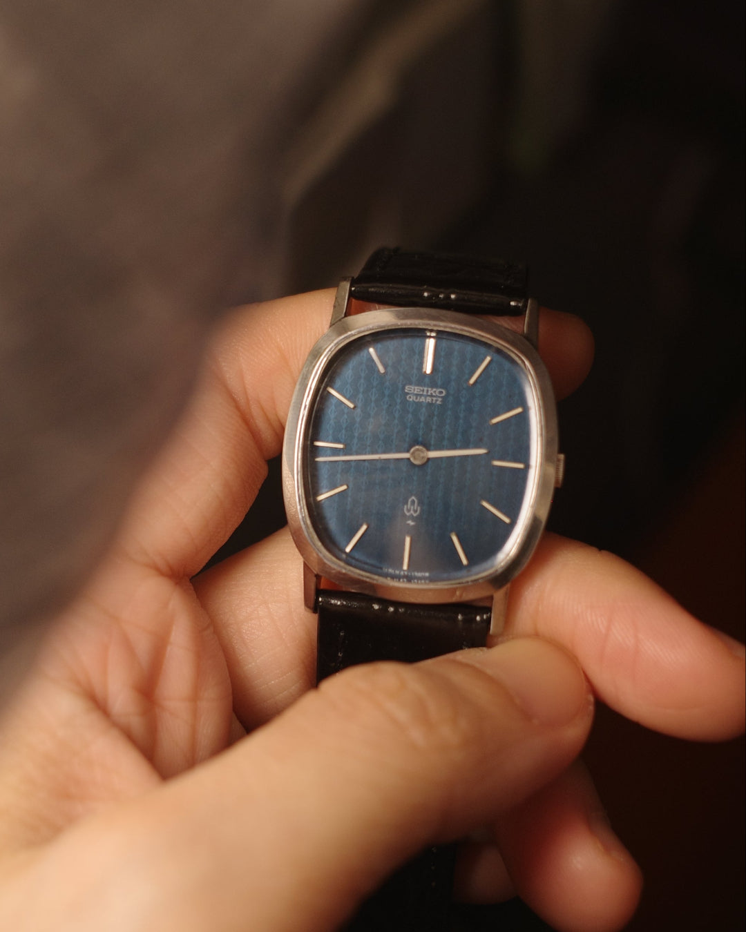 1977 Seiko Ellipse Midnight Blue dial quartz watch 43-5120 PP Ellipse like