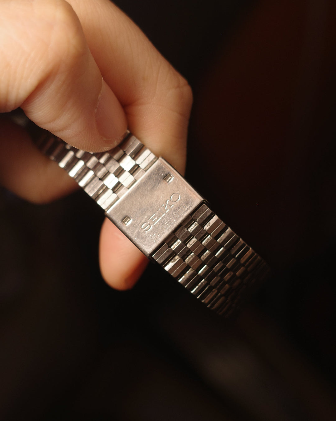 1977 Seiko Type ii JDM Textured Silver Dial quartz watch 4336-8000