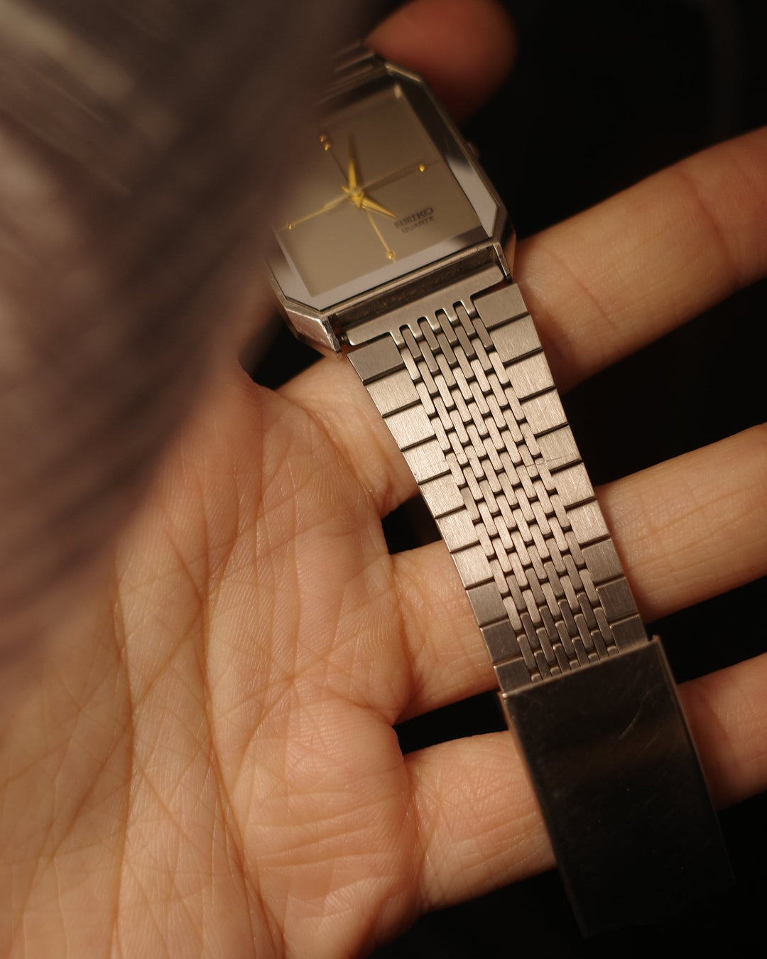 1983 Seiko octagon Crosshair dial JDM quartz watch 9021-5030