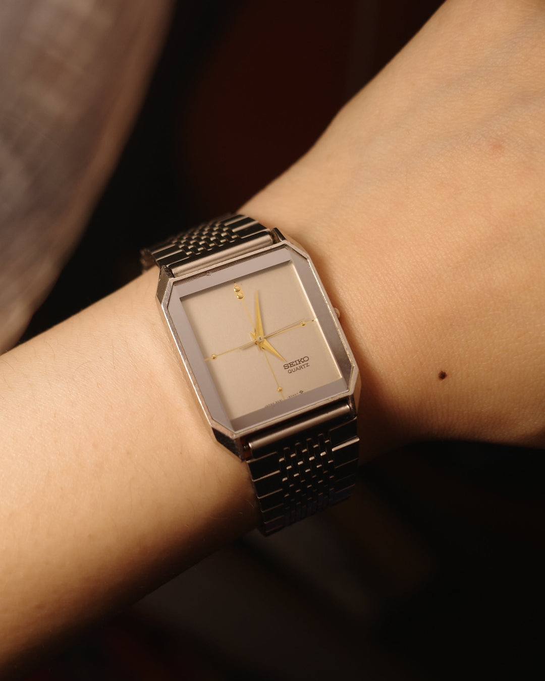 1983 Seiko octagon Crosshair dial JDM quartz watch 9021-5030