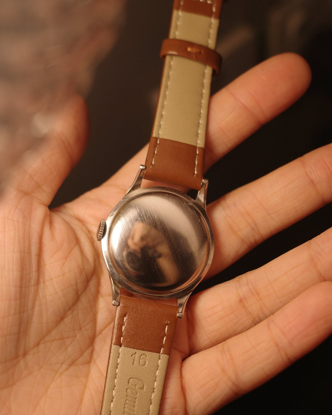 1958's Vintage Seiko S Super crosshair manual winding watch
