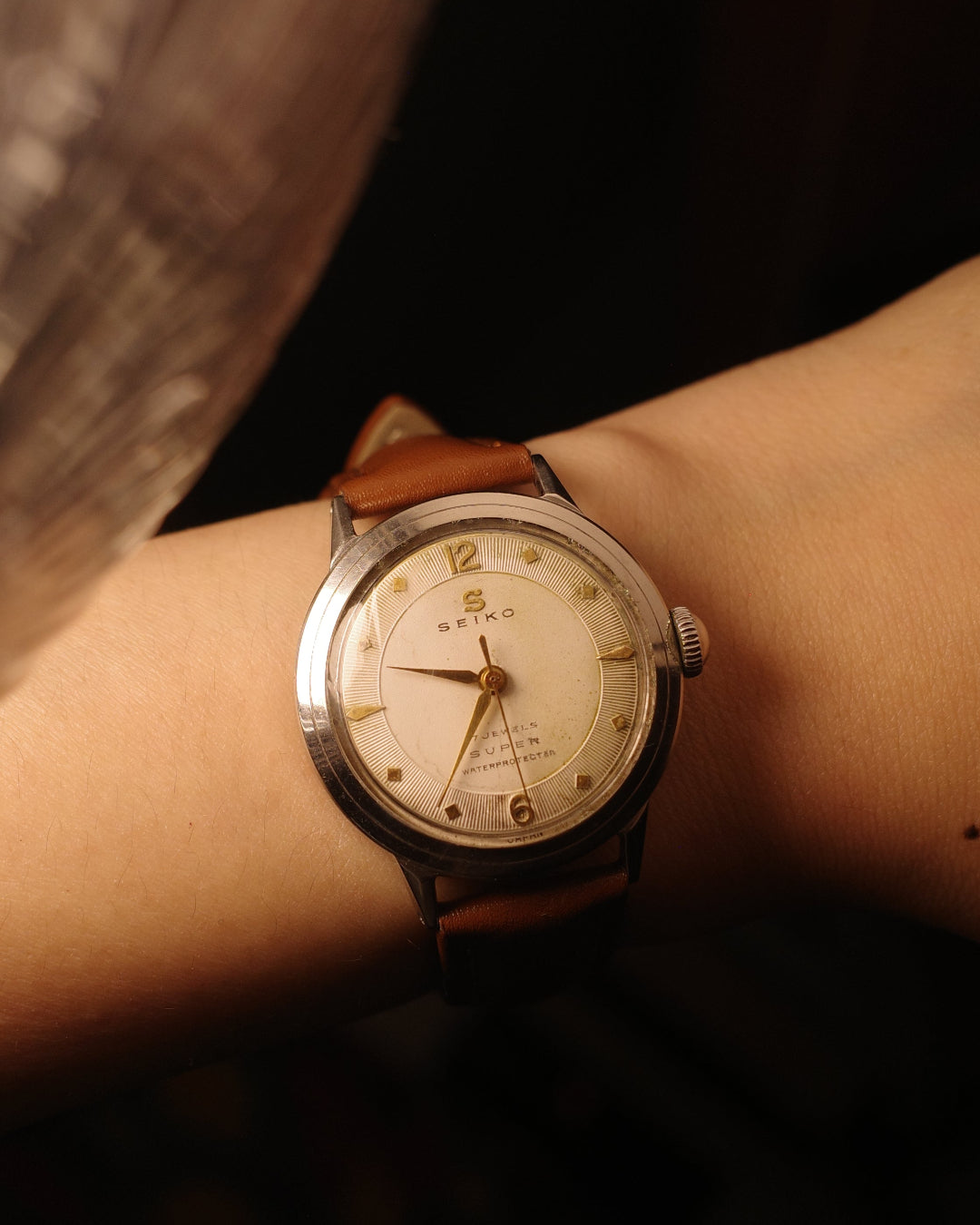 1950's Vintage Seiko S Super manual winding watch