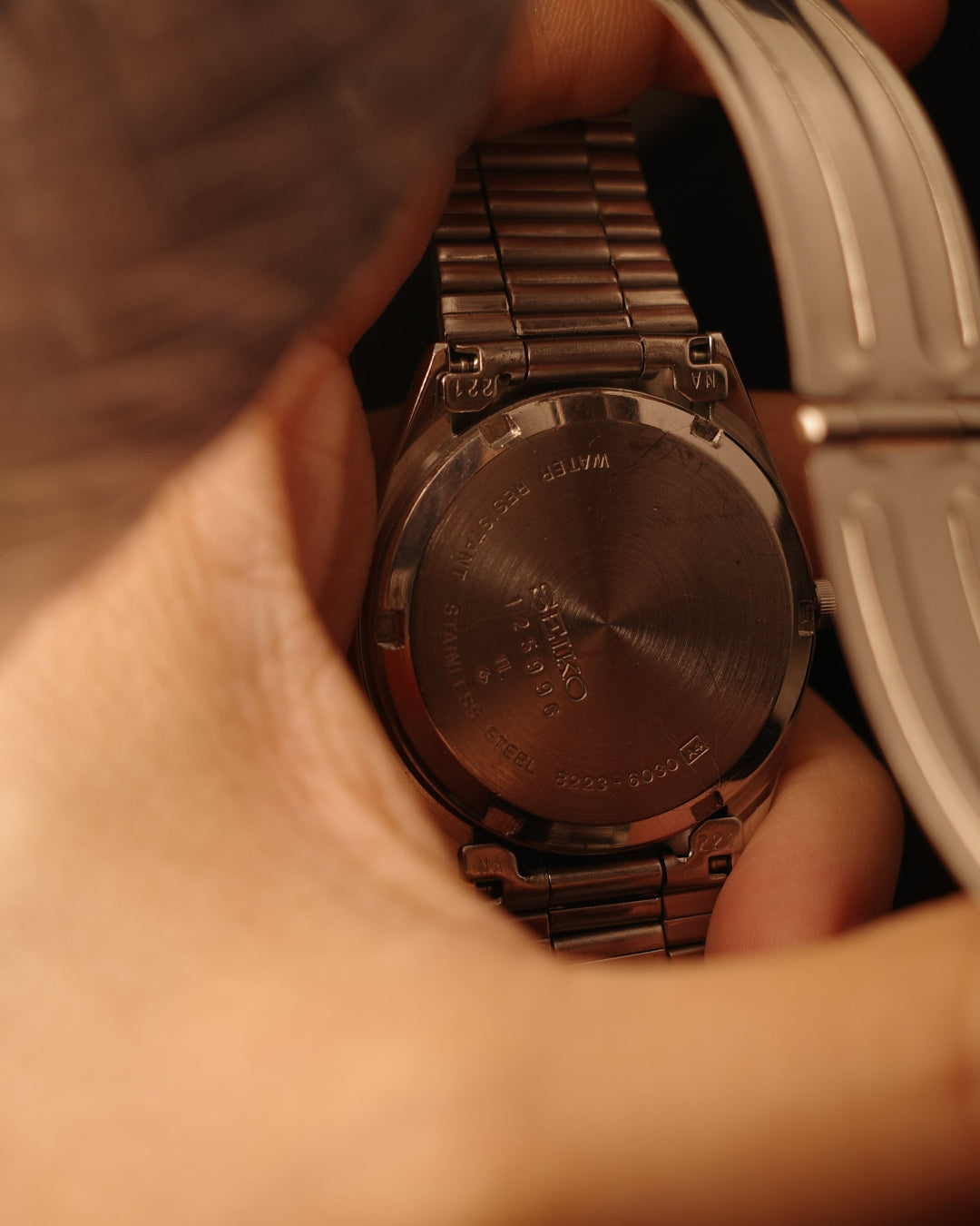 [ Rare ] 1971 Seiko Type ii oxidised dial quartz watch 8223-6030