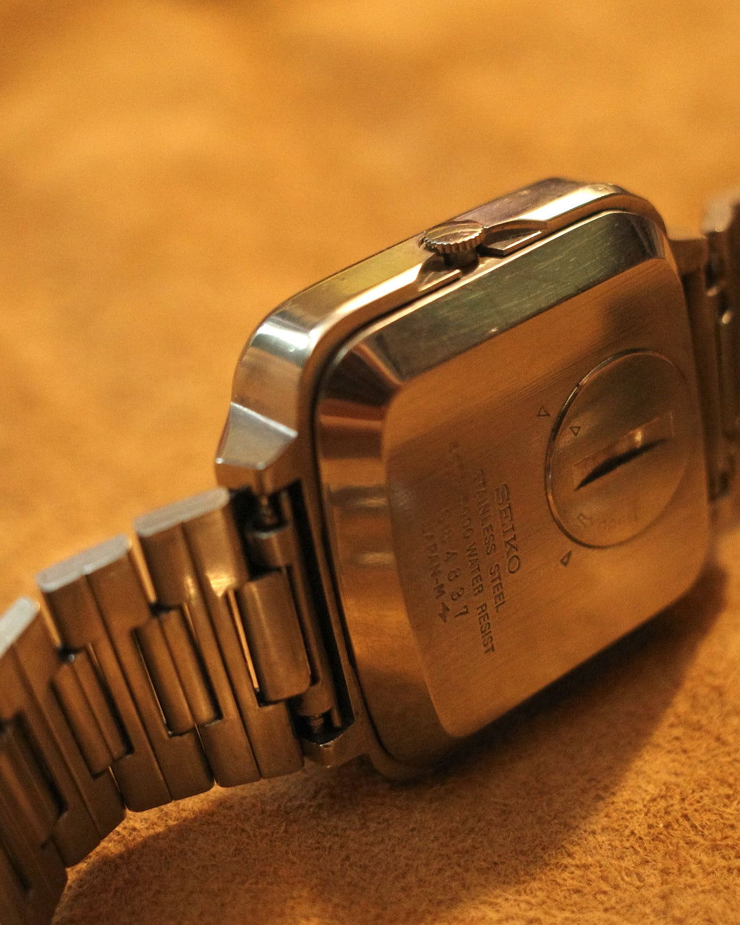 1976 Seiko Type ii white dial rectangle quartz watch 4623-5000