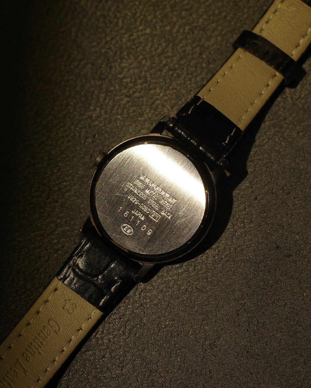 1981 Seiko Alba mickey alba sunmoon phase quartz watch v829-0060