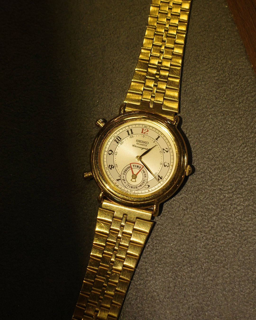 1989 Seiko Chronograph Dancing Hands quartz watch 8M25-6000
