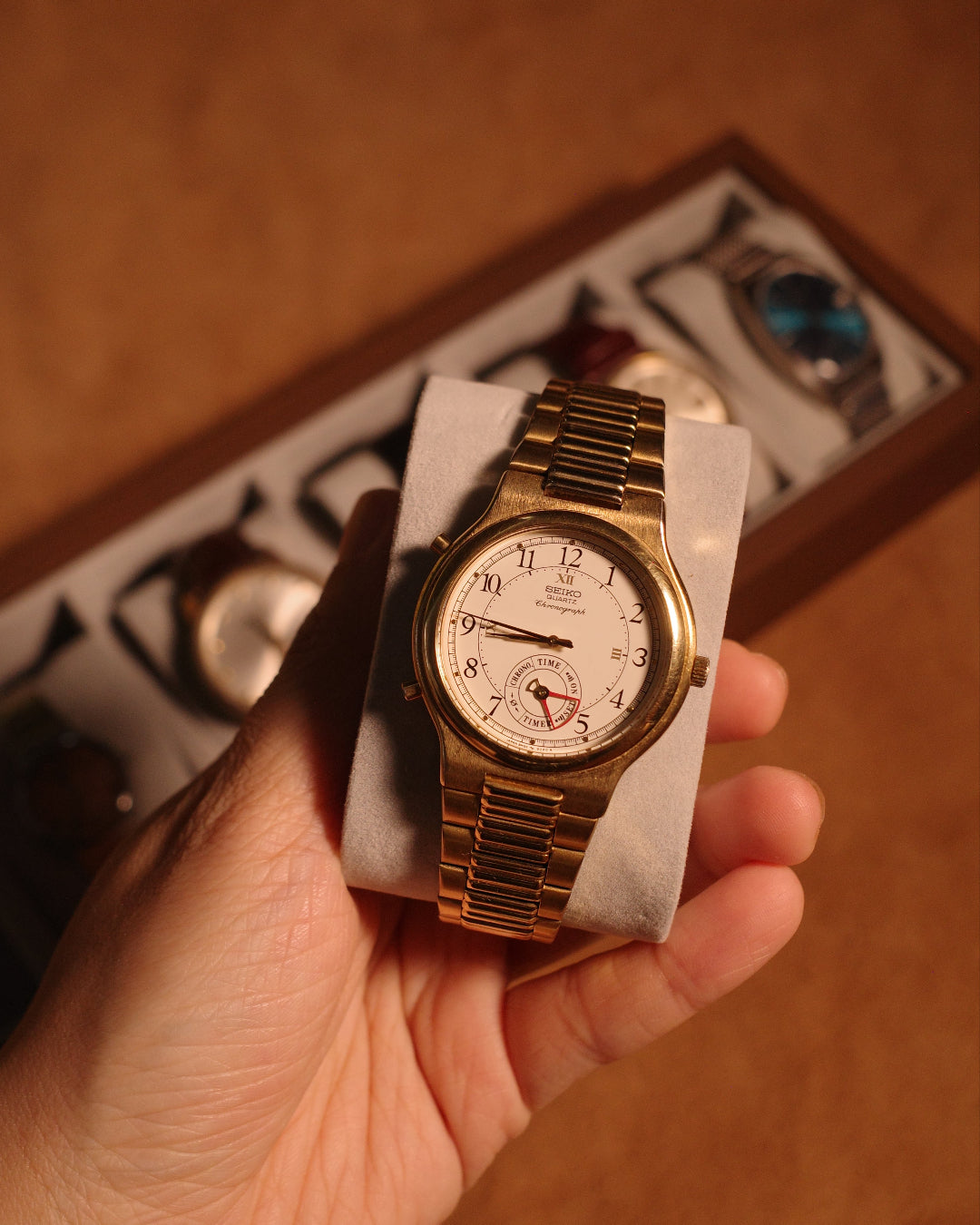 1988 Seiko Dancing hand multifunctional quartz watch 8m25-8030