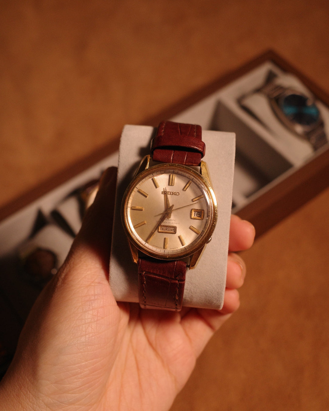 1965 Seiko Dolphin automatic Diver's Watch date day 6206-8040