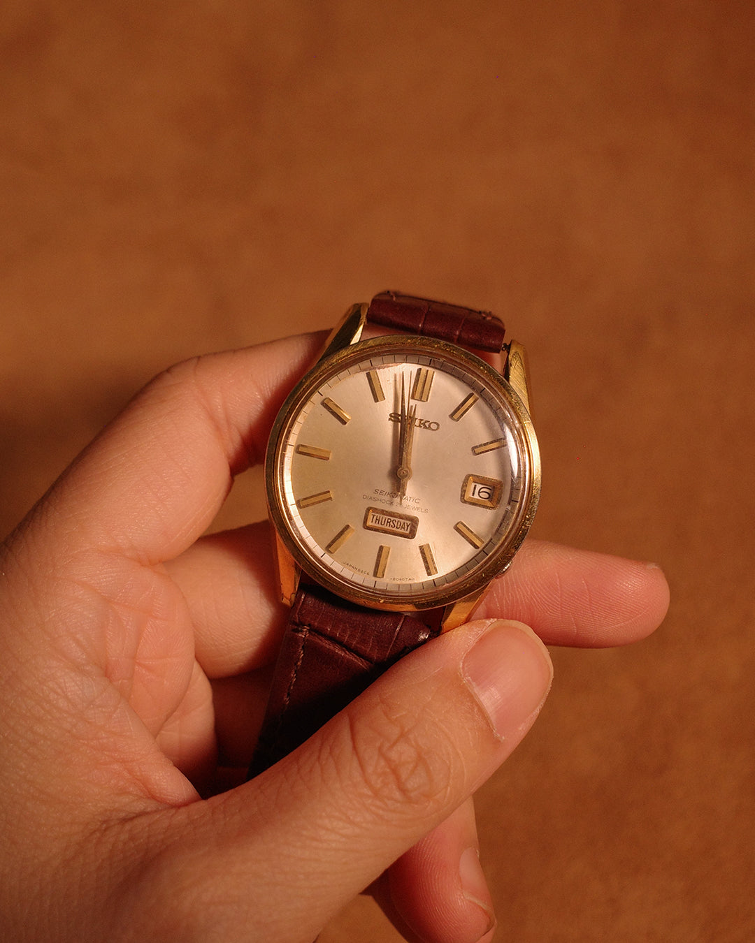 1965 Seiko Dolphin automatic Diver's Watch date day 6206-8040