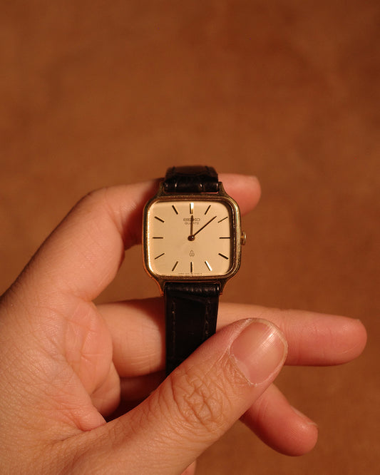 【SGP】1989 Seiko chariot ladies square dial quartz watch 1400-5430