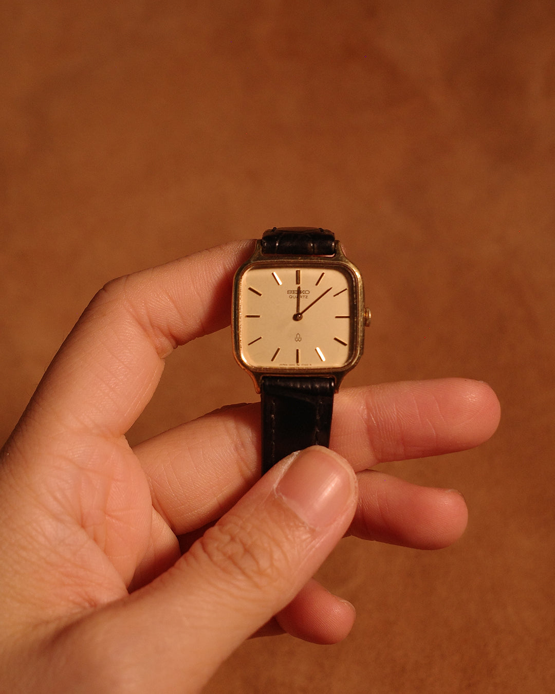 【SGP】1989 Seiko chariot ladies square dial quartz watch 1400-5430
