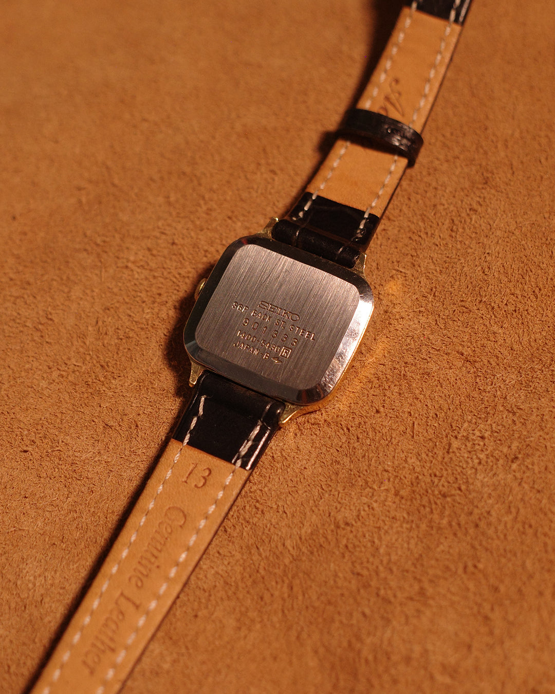 【SGP】1989 Seiko chariot ladies square dial quartz watch 1400-5430
