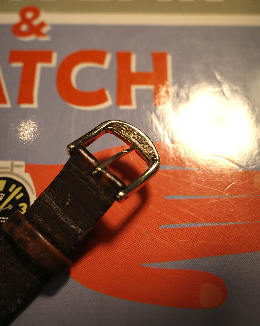1995 Seiko lucent double dial quartz watch 1f2w-5A00