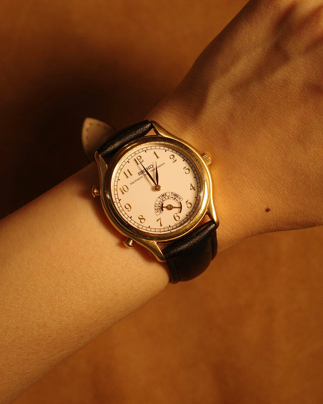 1988 Seiko Equipment for Professional 'Dancing Hands' quartz watch 8m11-6000