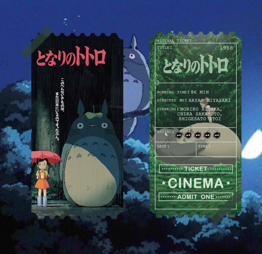Original Collectible Movie Ticket  - 龍貓