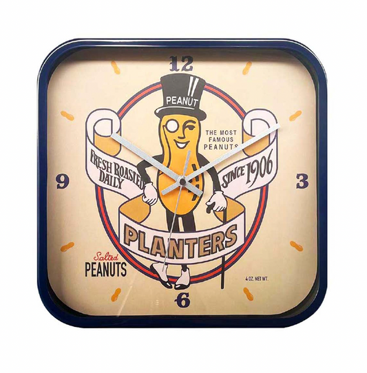 【 新品預購 】Mr Peanut 美式廣告人物角色 時鐘