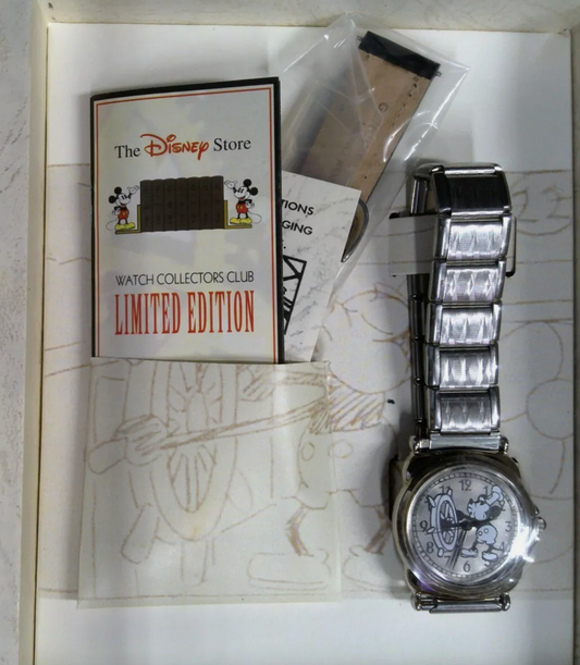 Steamboat Willie Mickey Watch 限量版