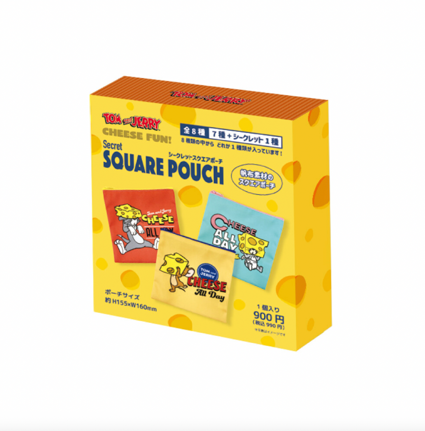 Tom & Jerry 盲盒拉鏈布袋仔