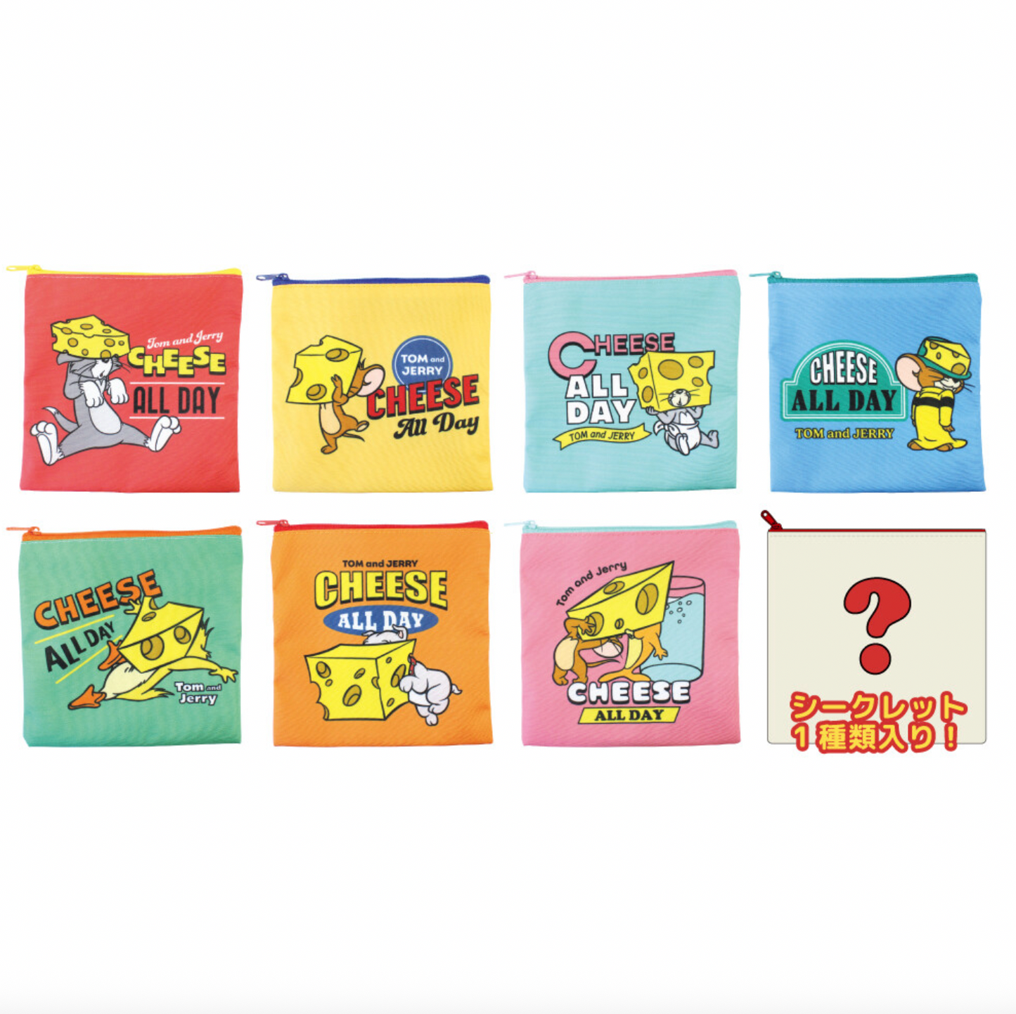 Tom & Jerry 盲盒拉鏈布袋仔