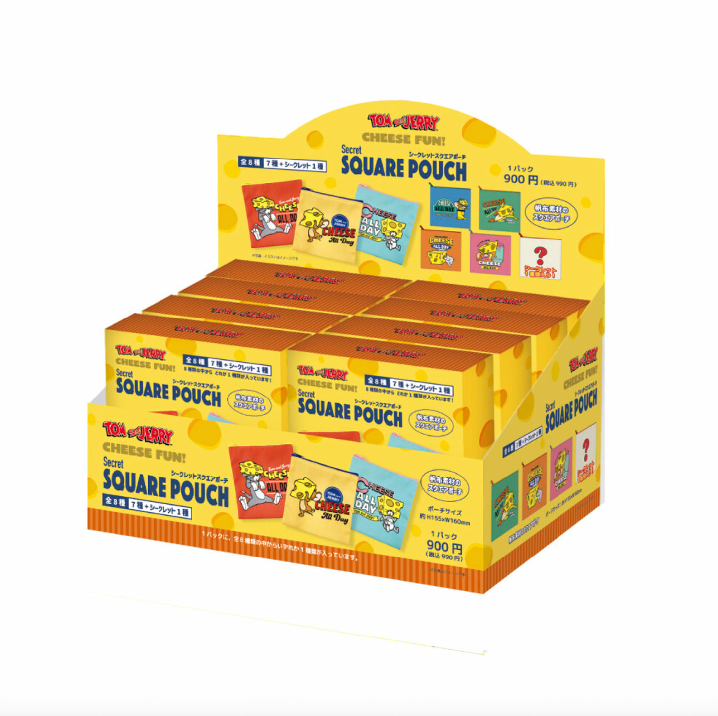 Tom & Jerry 盲盒拉鏈布袋仔