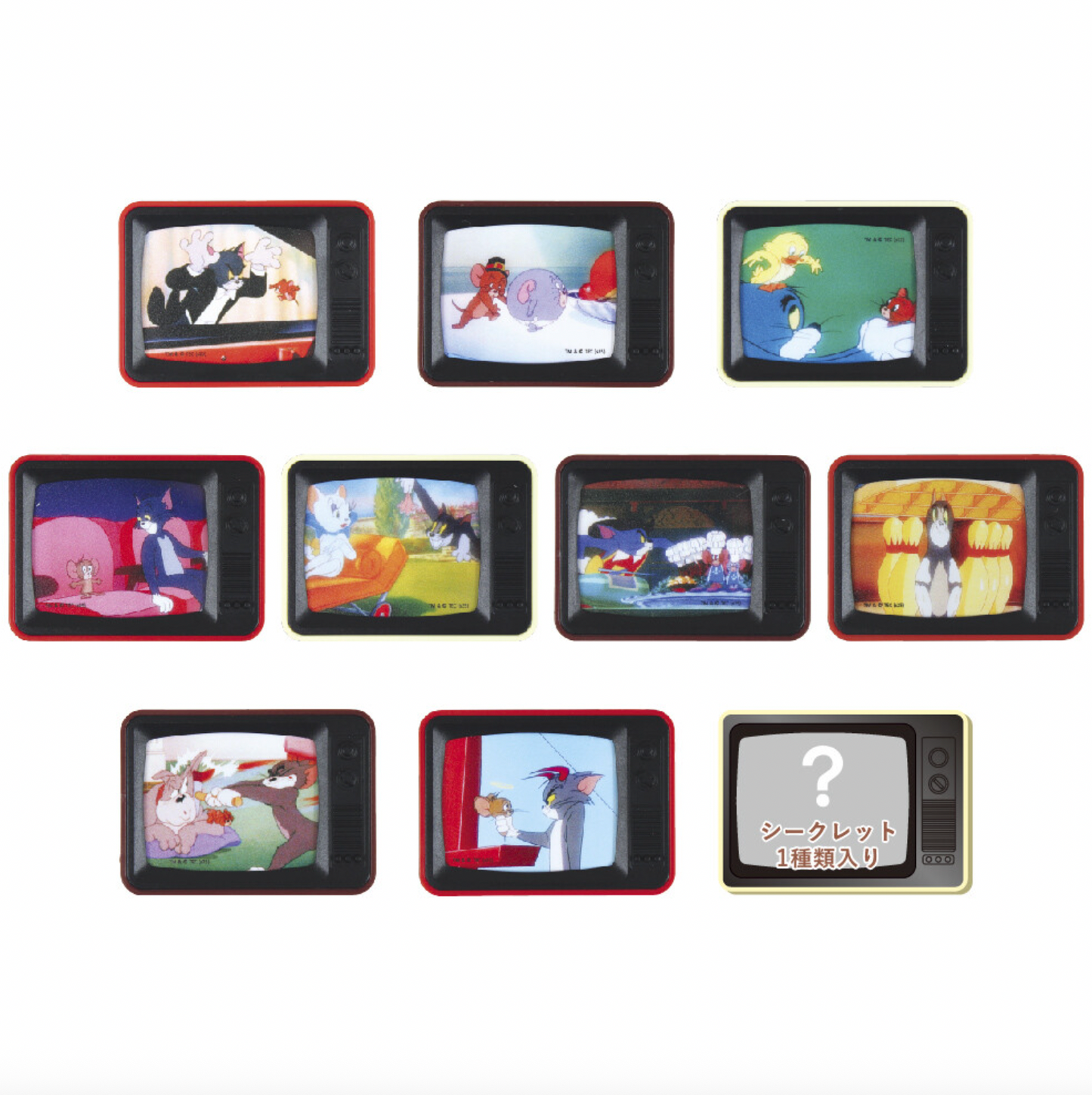 Tom & Jerry 盲盒電視磁石貼