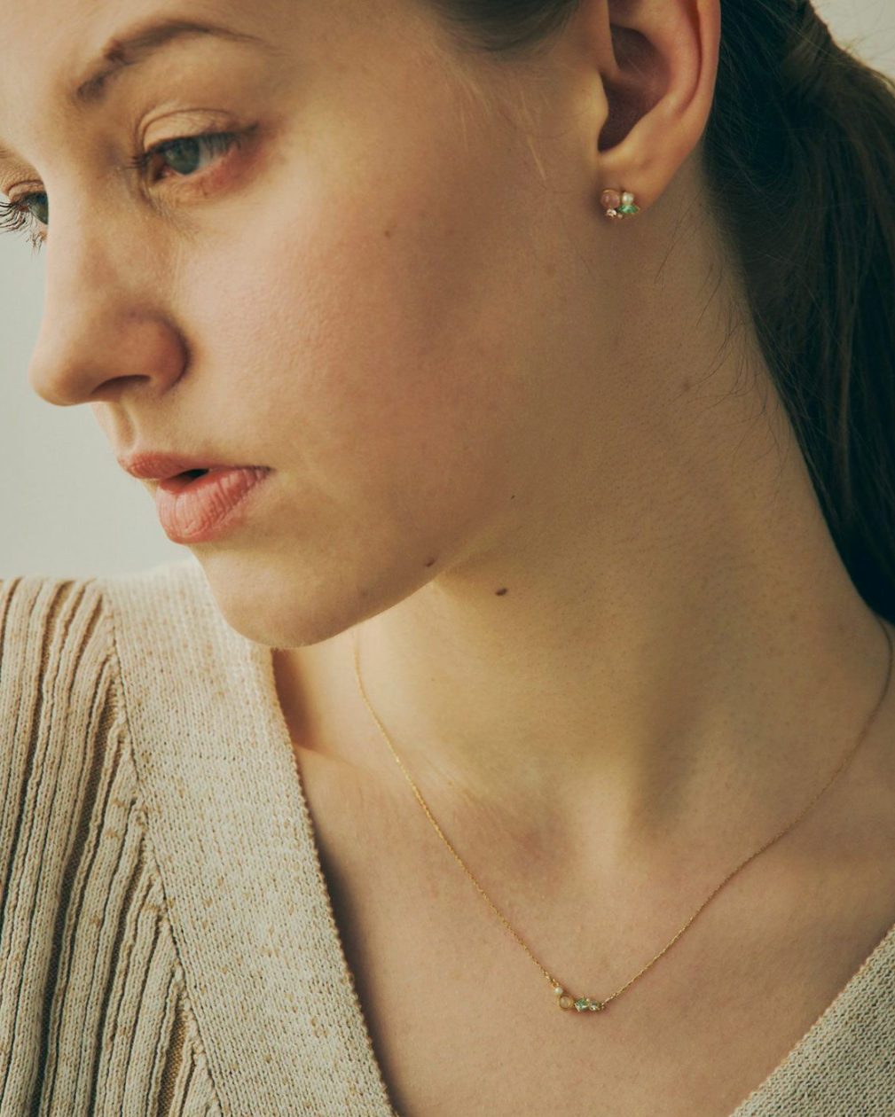 Necklace
[MUK Design - The Star] Gold Tone Dreamy Stone