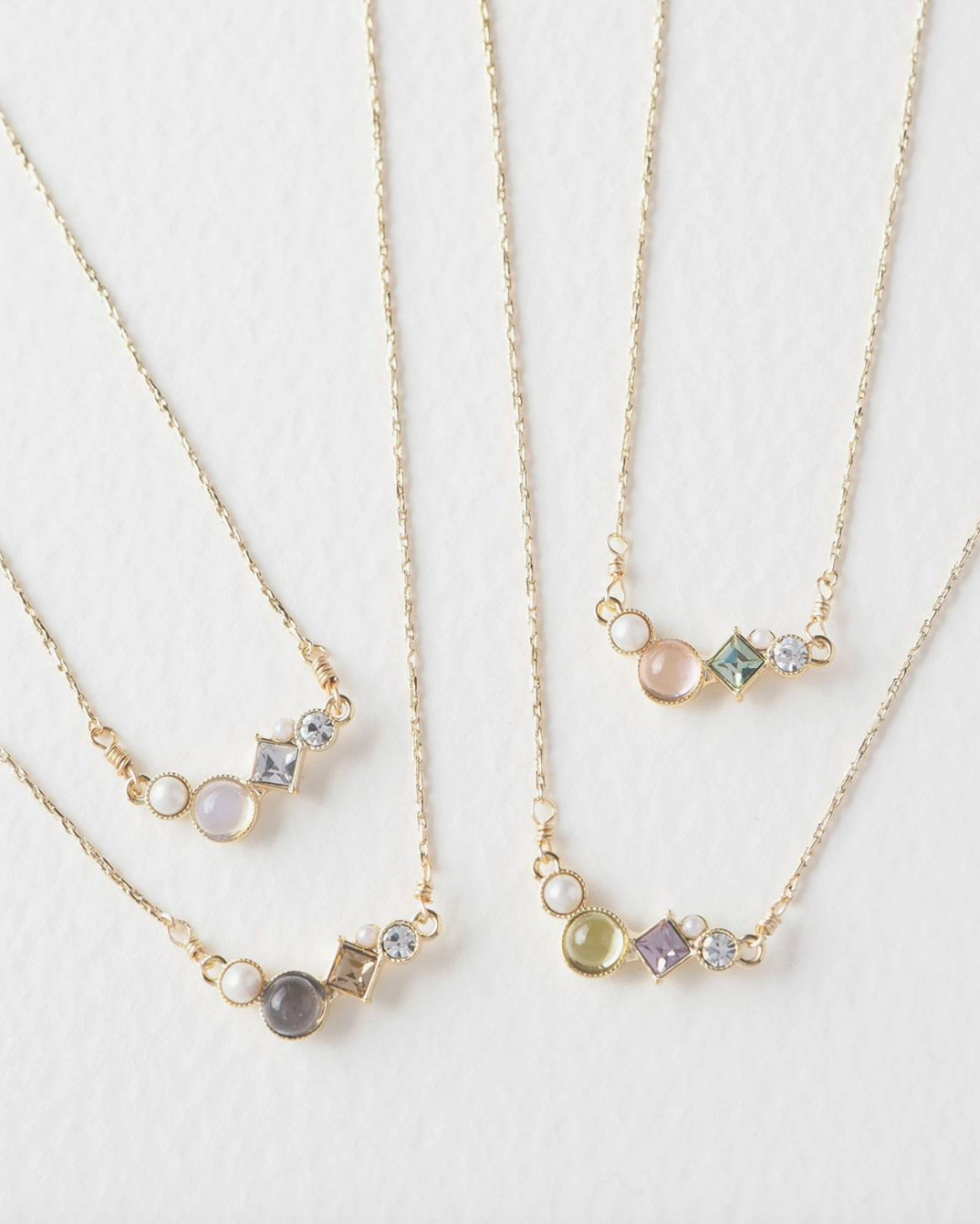 Necklace
[MUK Design - The Star] Gold Tone Dreamy Stone