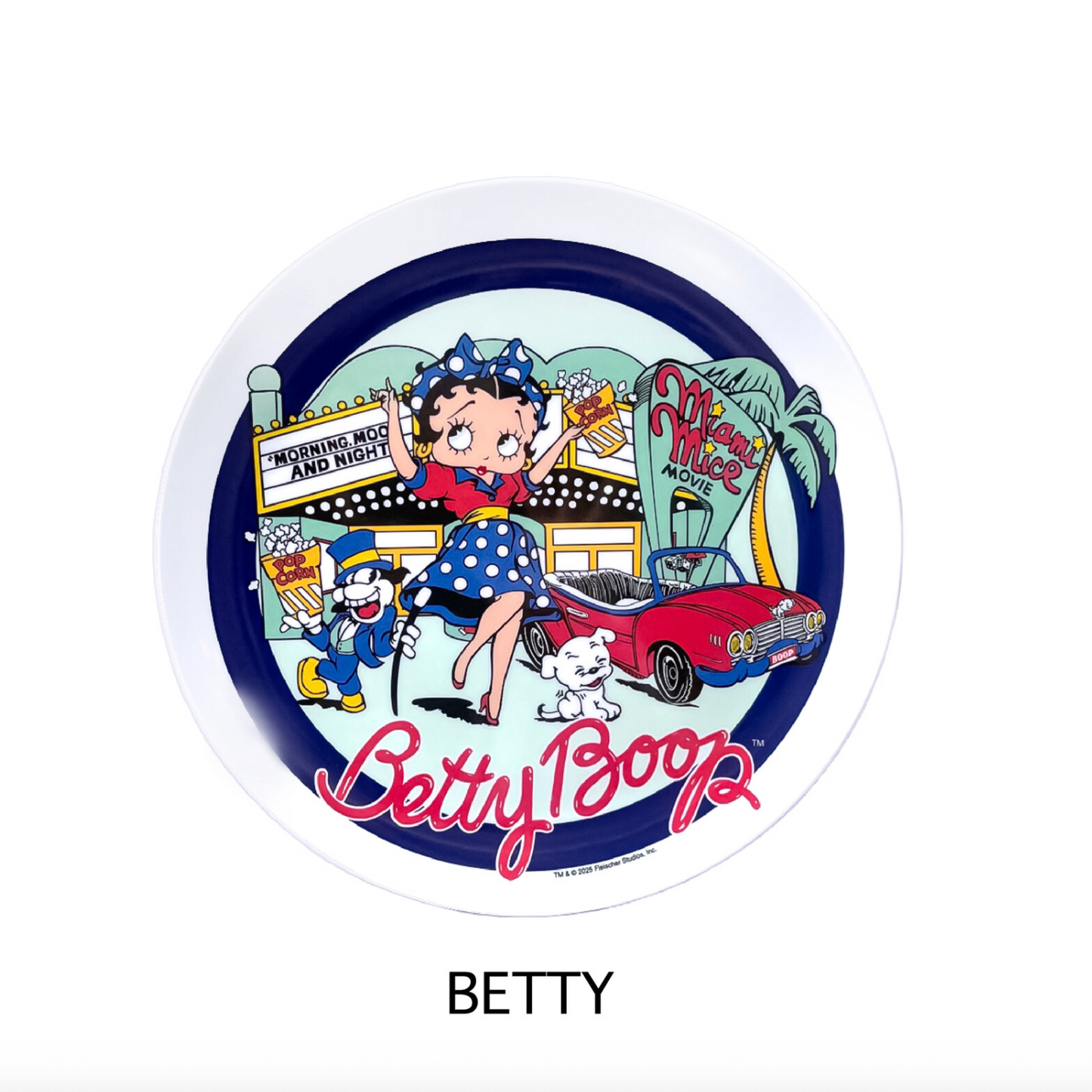 Retro cartoon dishes