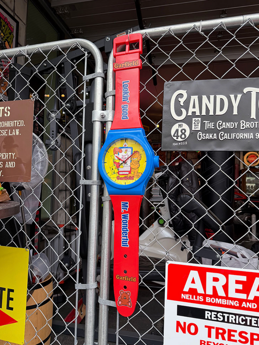 Retro cartoon wall clock