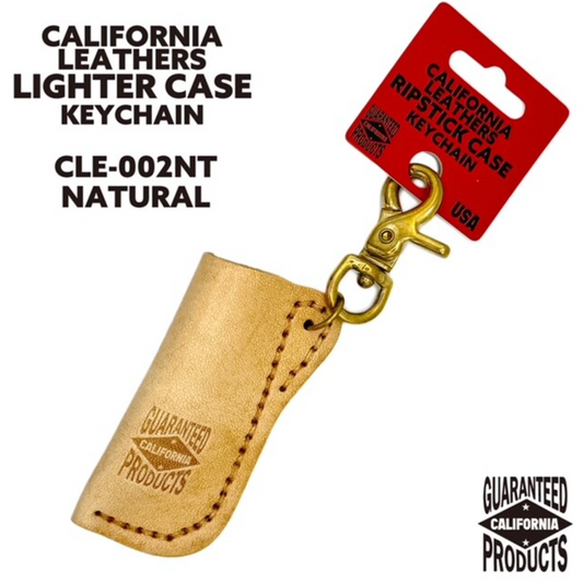 ROCKWOOD - leather lighter case keychain