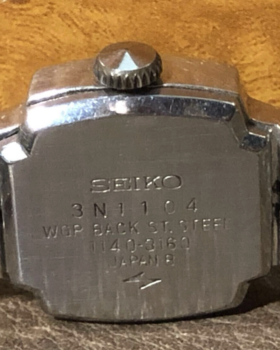 【WGP】Seiko special  Symphony face Winding watch 23JEWELS 1140-3160
