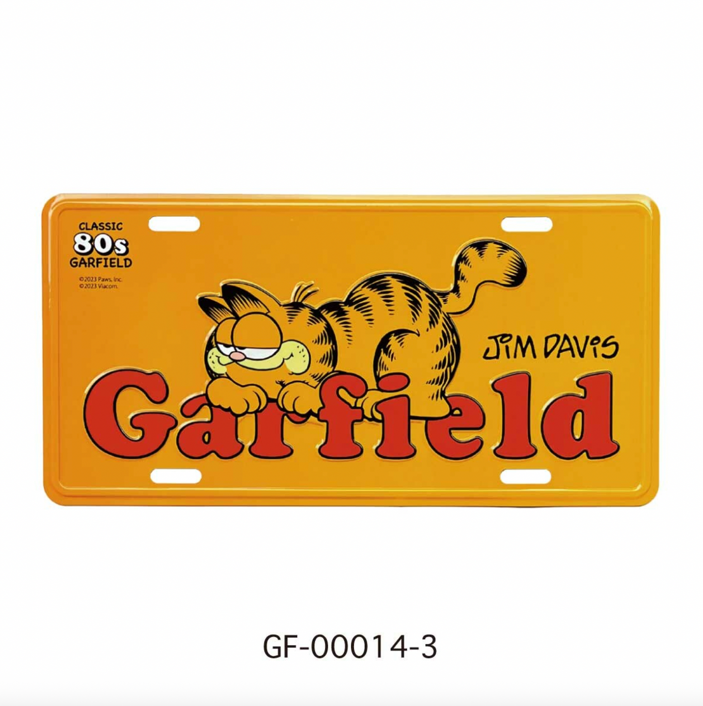 加菲貓 美式復古鐵車牌 Steel License Plate
