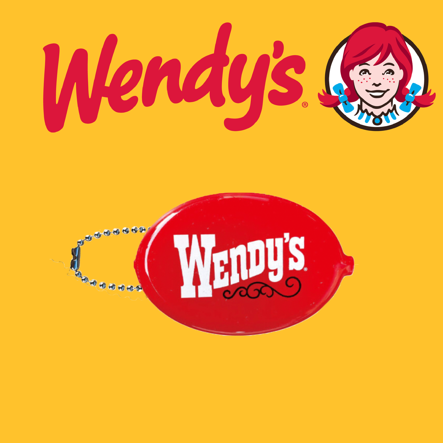 Wendys Coin Case 橡膠零錢包