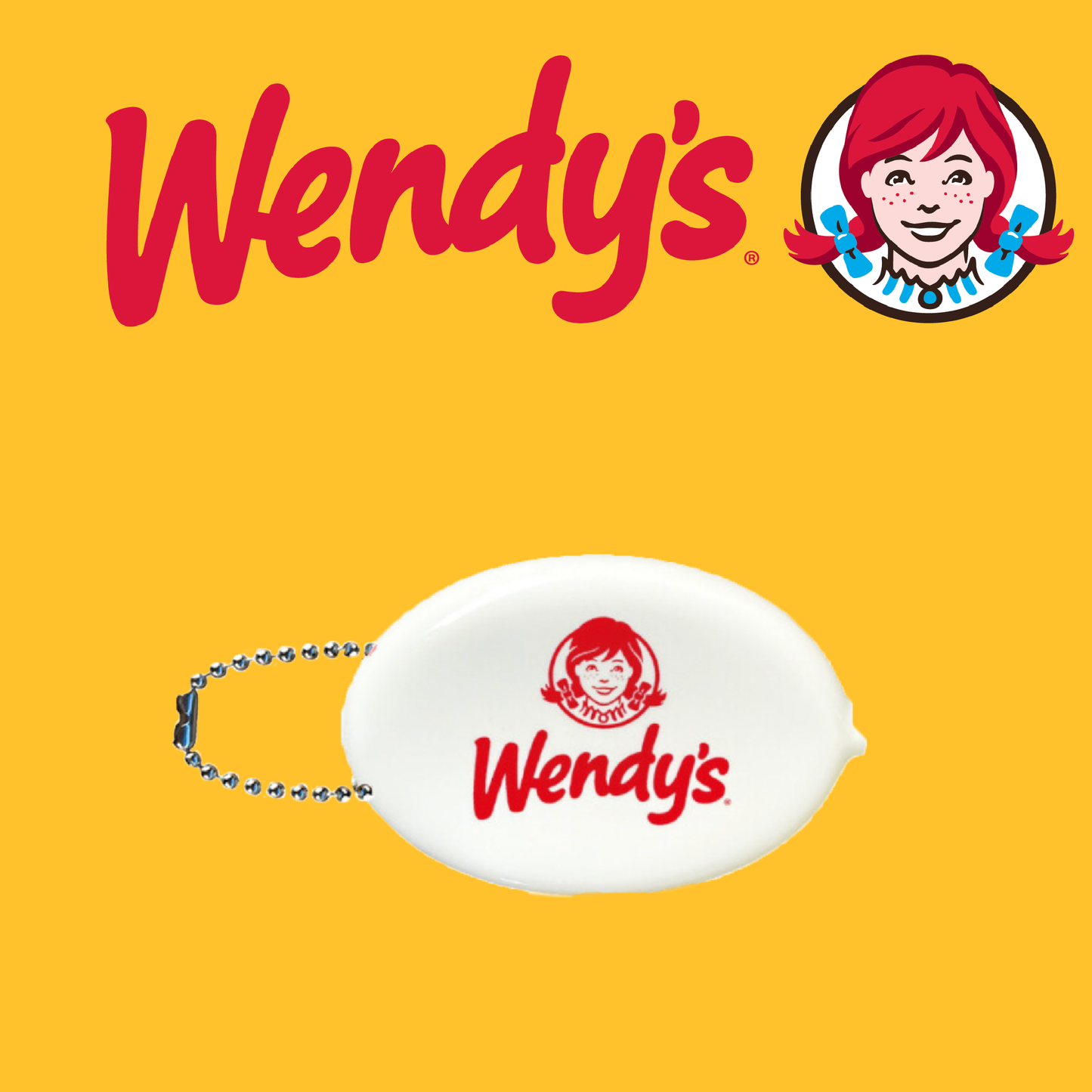 Wendys Coin Case 橡膠零錢包