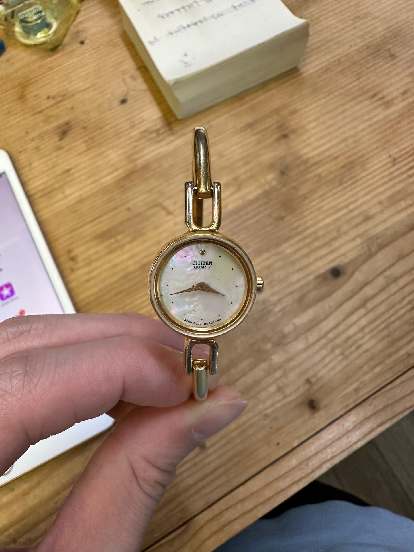 Vintage Citizen cuff 5020-h02974