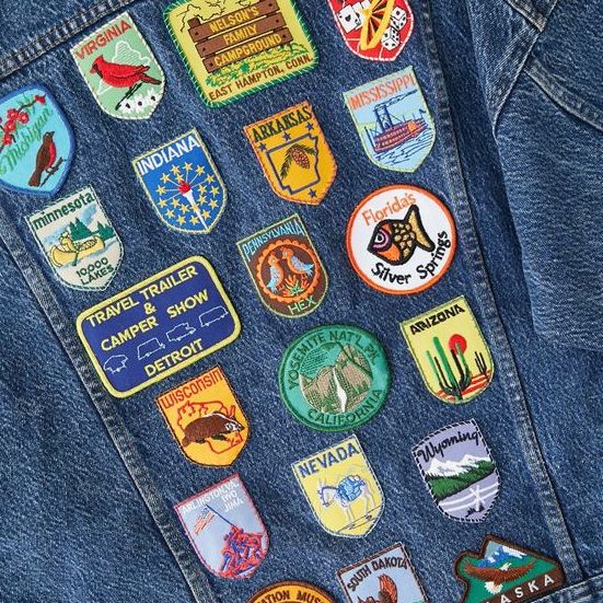 Girl Scout Patches -Super Mom