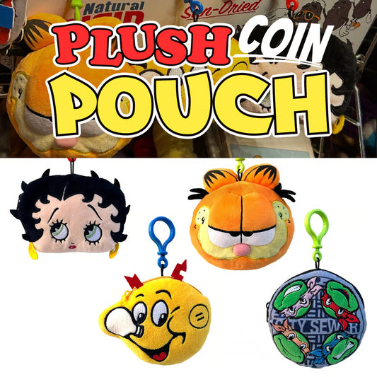 Retro cartoon 3d coin pouch
