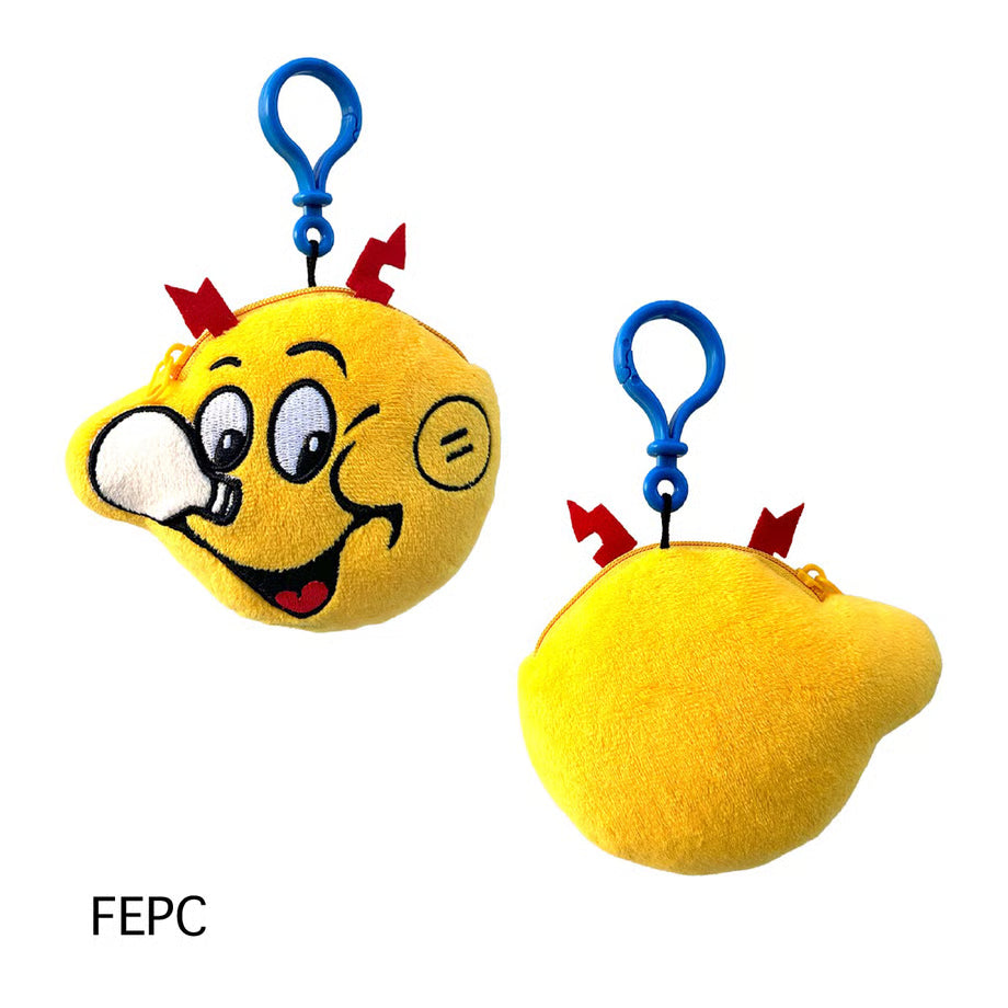 Retro cartoon 3d coin pouch