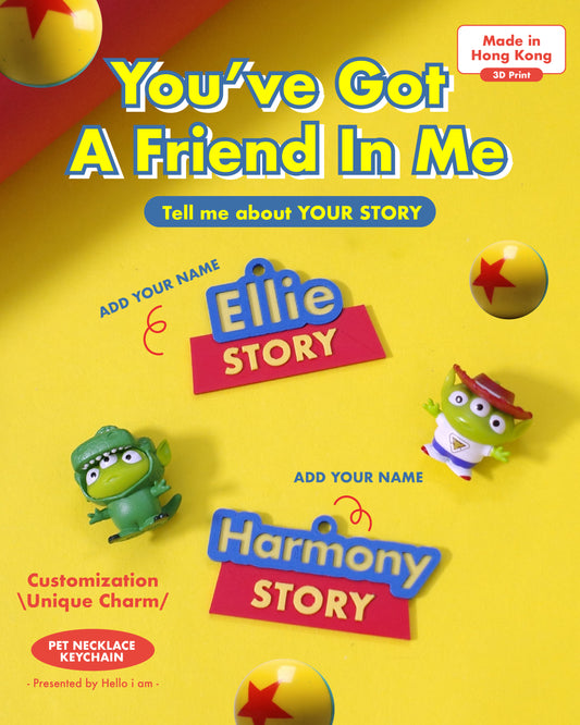 Customized Keychain✨ - You've got a friend in me