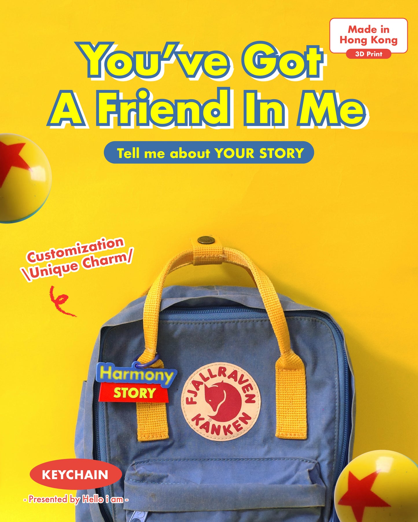 Customized Keychain✨ - You've got a friend in me
