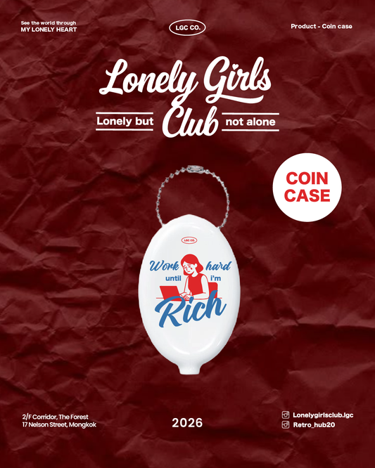 【 Pre-order 】Coin case - Lonely Girls Club