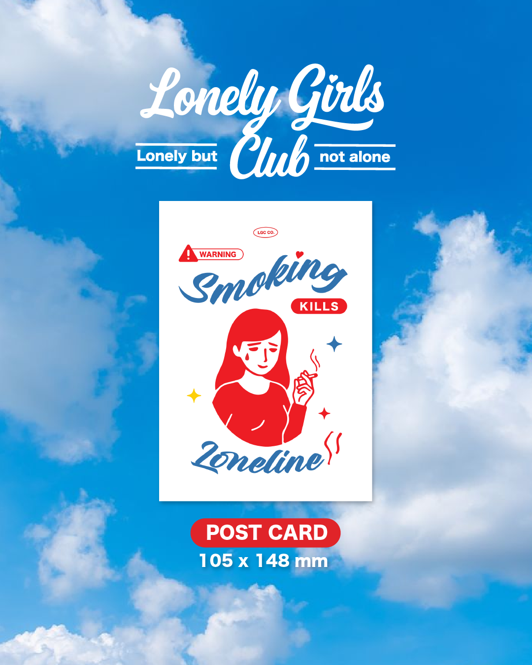 Post card - Smoking Kills Loneliness