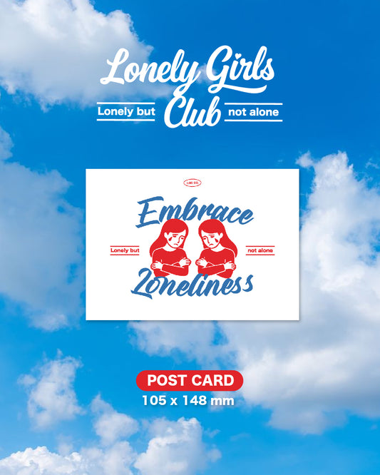 Post card - EMBRACE LONELINESS