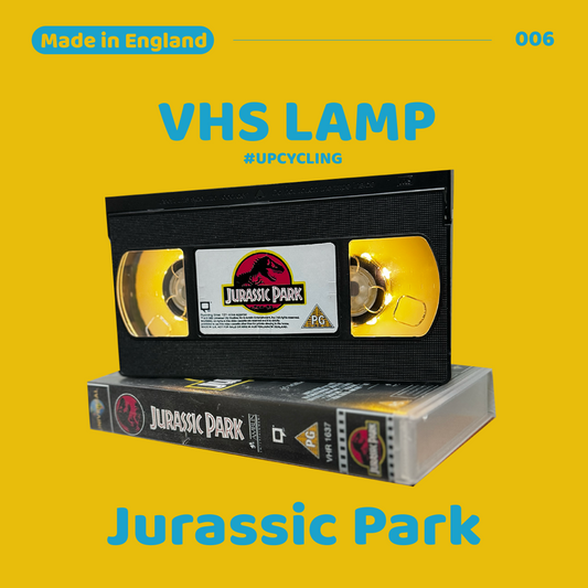 VHS Lamp 重製錄影帶 床頭燈 - Jurassic Park